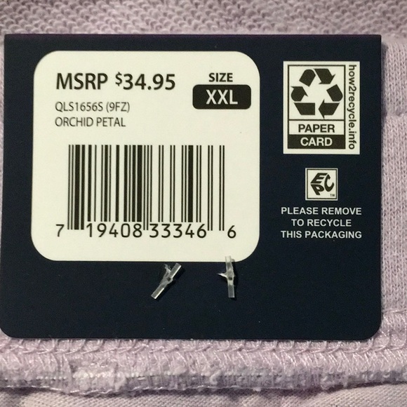 GAP Ladies Logo Shorts - Lilac - Size XXL - NWT - Picture 6 of 7